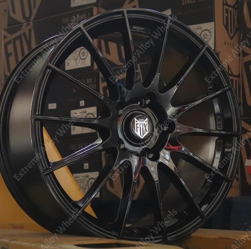 Black fx004 alloy wheels - alloy,