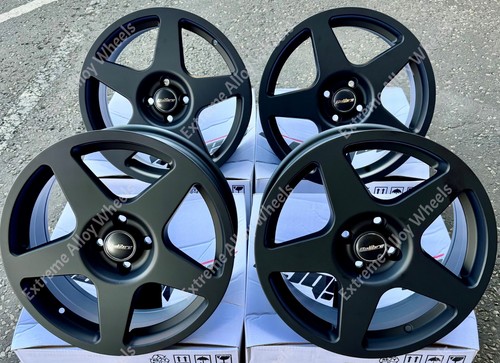 Black five alloy wheels - five,