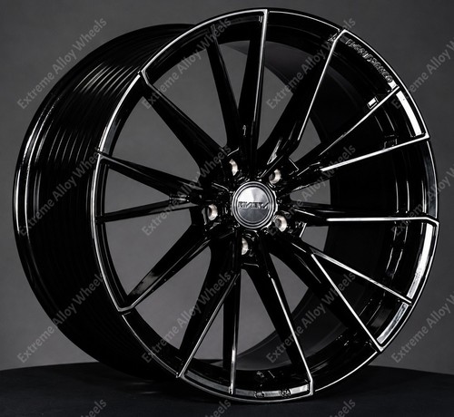 Black rf14 alloy wheels - 19",